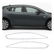 Garniture de Fenêtre pour Opel Astra J HB 2010-2015 Acier Inoxy 12Pcs