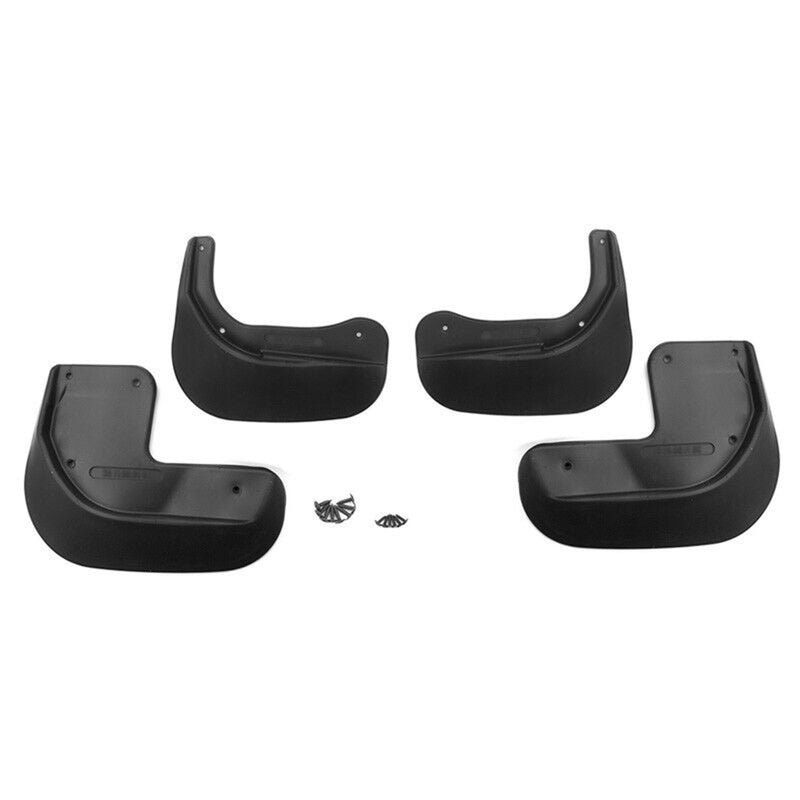 Bavettes Garde Boue pour Peugeot 308 I 2007-2014 Avant et Arrière Noir 4Pcs