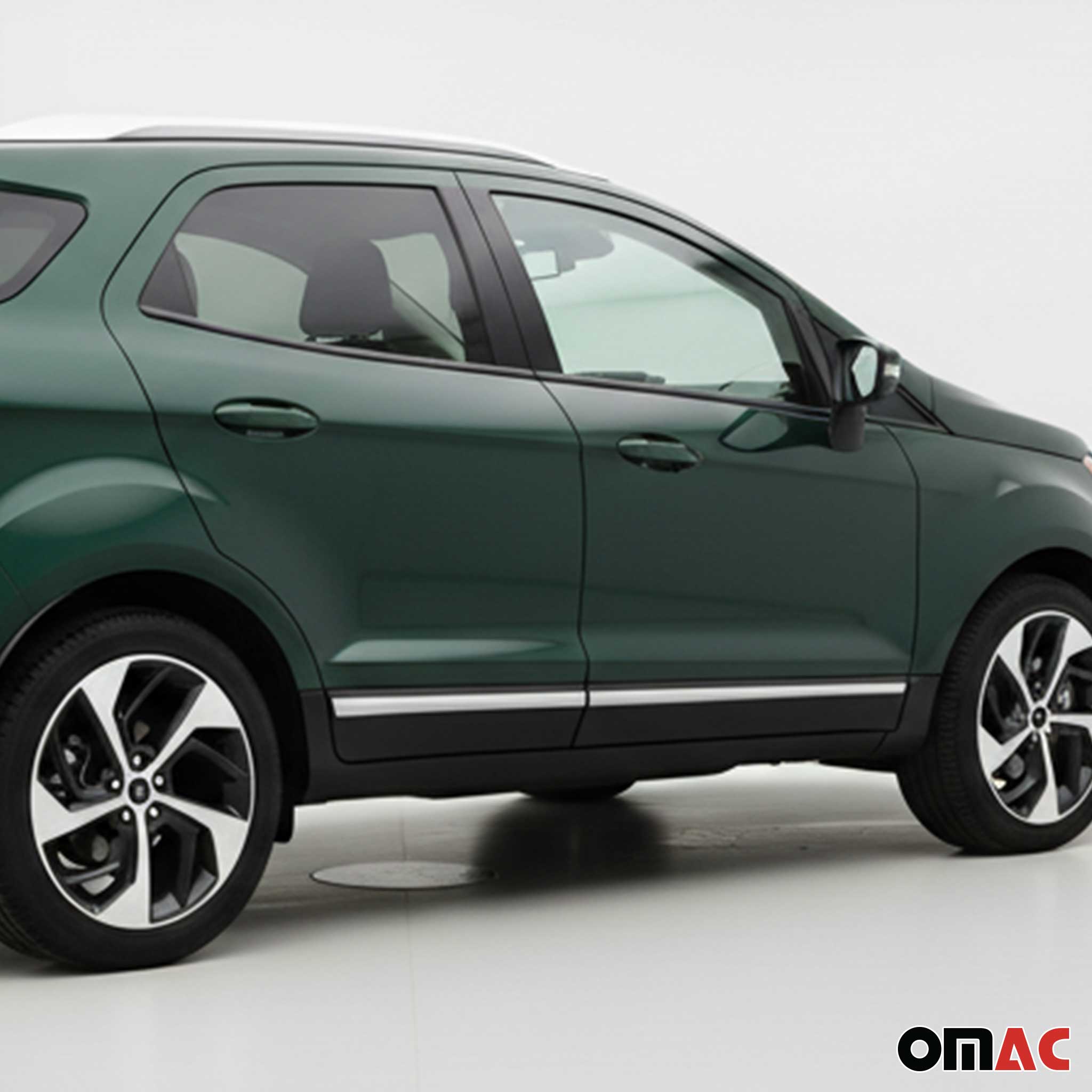 Garniture Baguette de porte latérale pour Ford Ecosport 2012-2021 inox 4Pcs