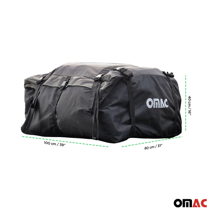 Sac de toit de voiture chargement étanche 500 L – Rangement toit voiture voyage