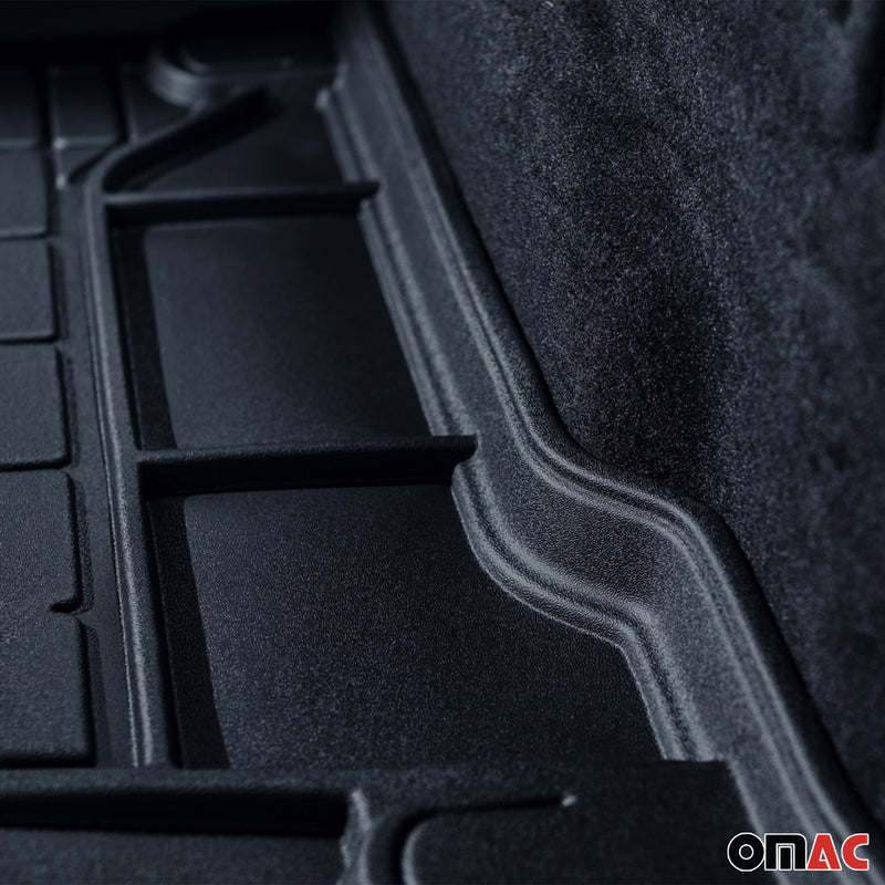 Tapis de Coffre pour Ssangyong Rexton 2017-2025 3e rangée de sièges rabattables