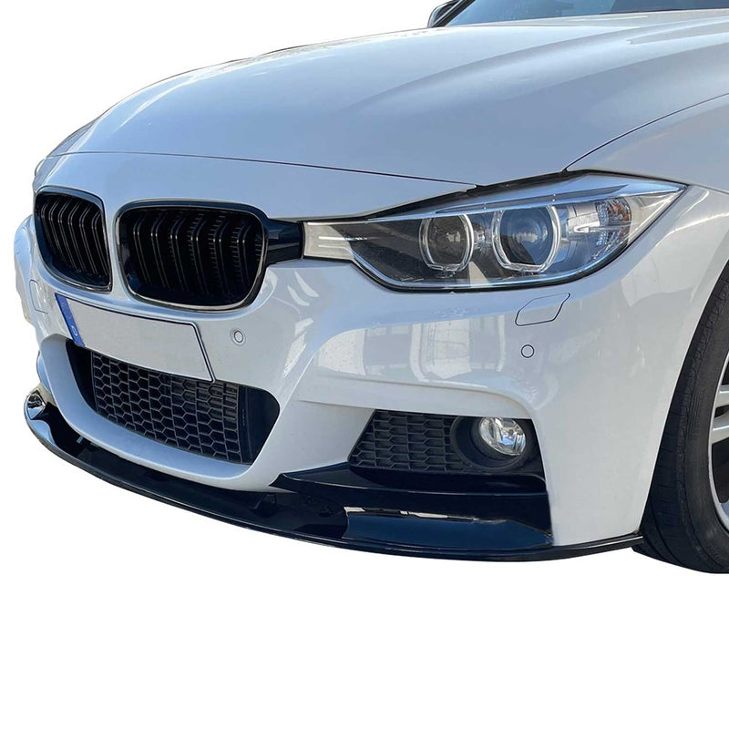 JOM Lèvre de spoiler avant convient pour BMW Series 3 F30 F31 2011-2019 2x