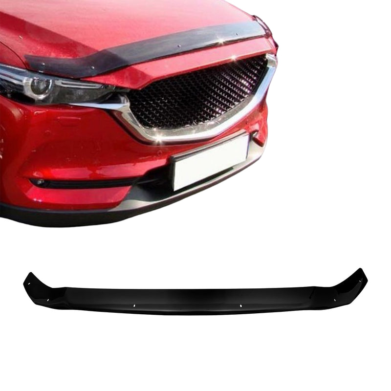 Deflecteurs d'air capot de voiture pour Mazda CX-5 2017-2021 Acrylique Noir