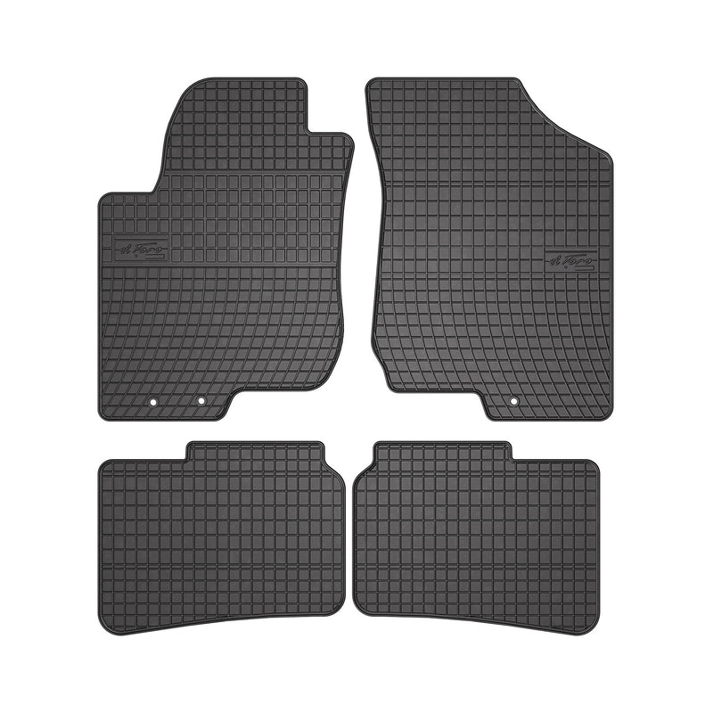 Tapis de Sol pour Hyundai i30 2007-2012 Caoutchouc Noir