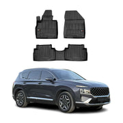 Tapis de Sol pour Hyundai Santa Fe 2019-2023 TPE Noir