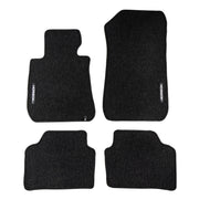 Tapis de Sol de Voiture pour BMW Série 3 E90 E91 2004-2012 Velours Noir 4Pcs