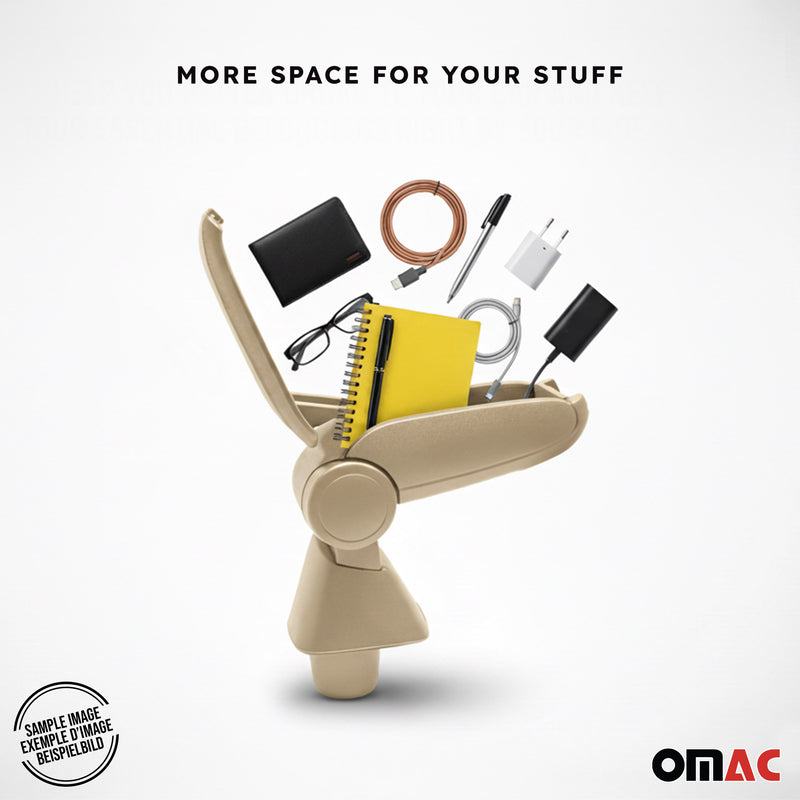 Accoudoir pour Peugeot 301 2012-2025 Vinyl Abs Beige