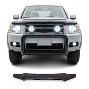 Deflecteurs d'air capot de voiture pour Ford Ranger 2007-2009 Acrylique Noir