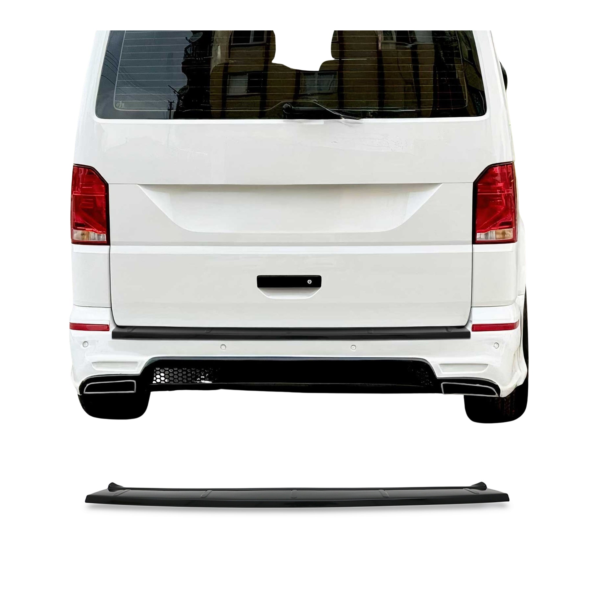 Protection de Pare-Chocs pour VW Transporter tout T6 2015-2024 Hayon noir