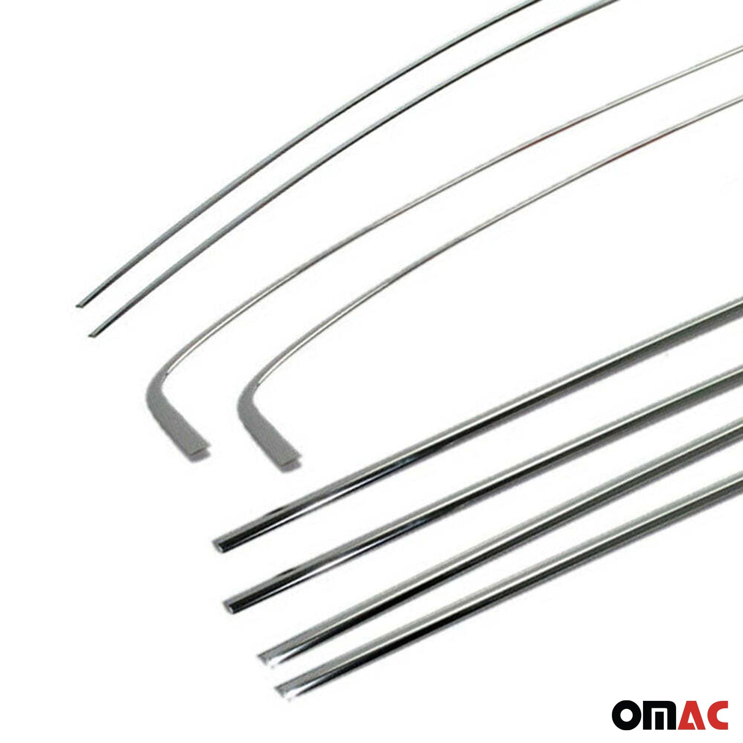 Garniture de Fenêtre pour Fiat Tipo 2015-2026 Berline HB Acier Inox 8Pcs
