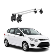 Barres de toit transversales pour Ford C-Max II 2010-2019 Gris