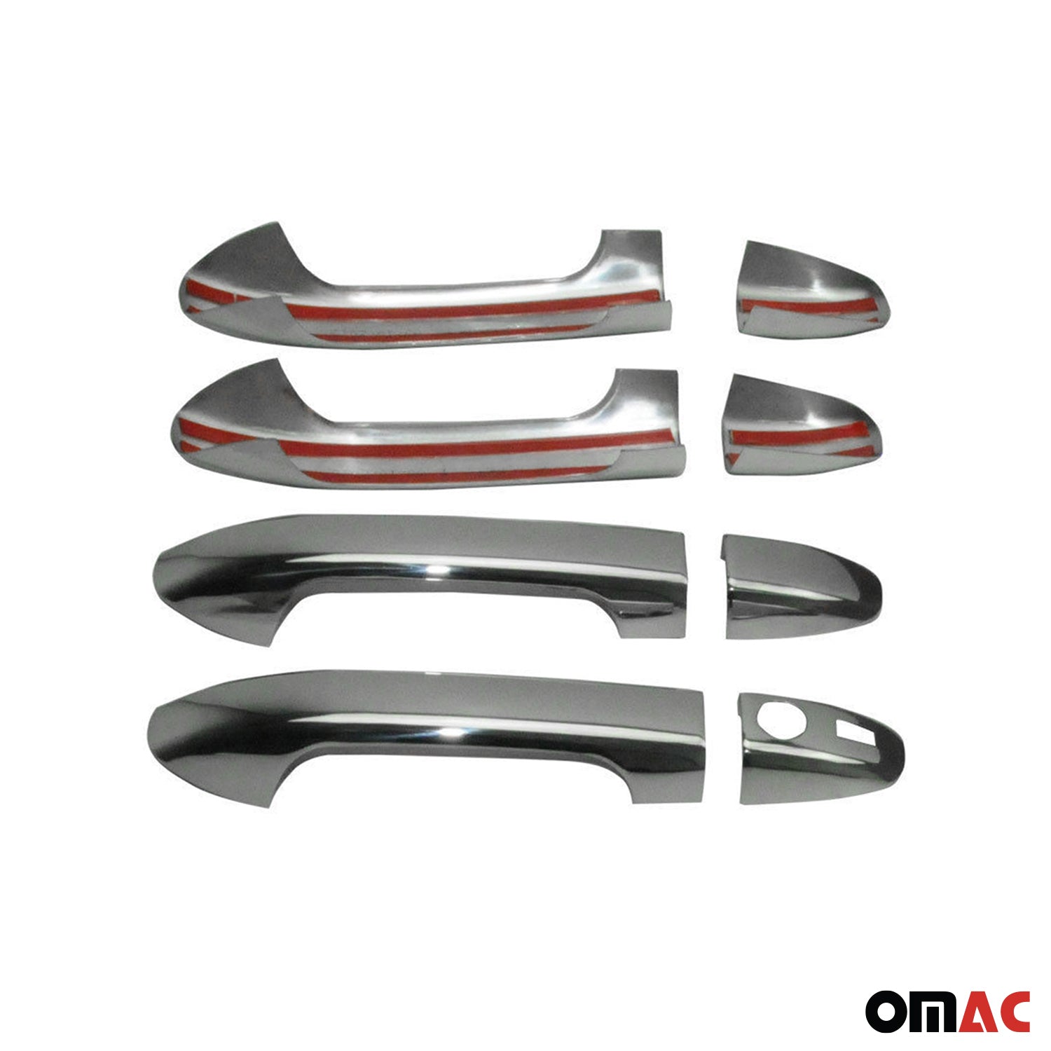 Couverture de poignée de porte pour Mercedes Vito W447 2014-2026 Sans clé 8Pcs