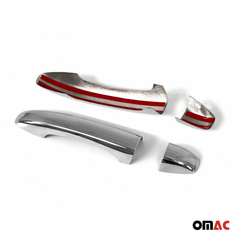 Couverture De Poignée De Porte pour Renault Rafale 2024-2025 Chromé 2 portes 4x