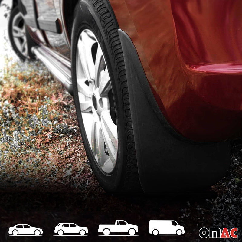 Bavettes Garde Boue pour Opel Mokka / Trax 2012-2021 Avant et Arrière Noir 4Pcs