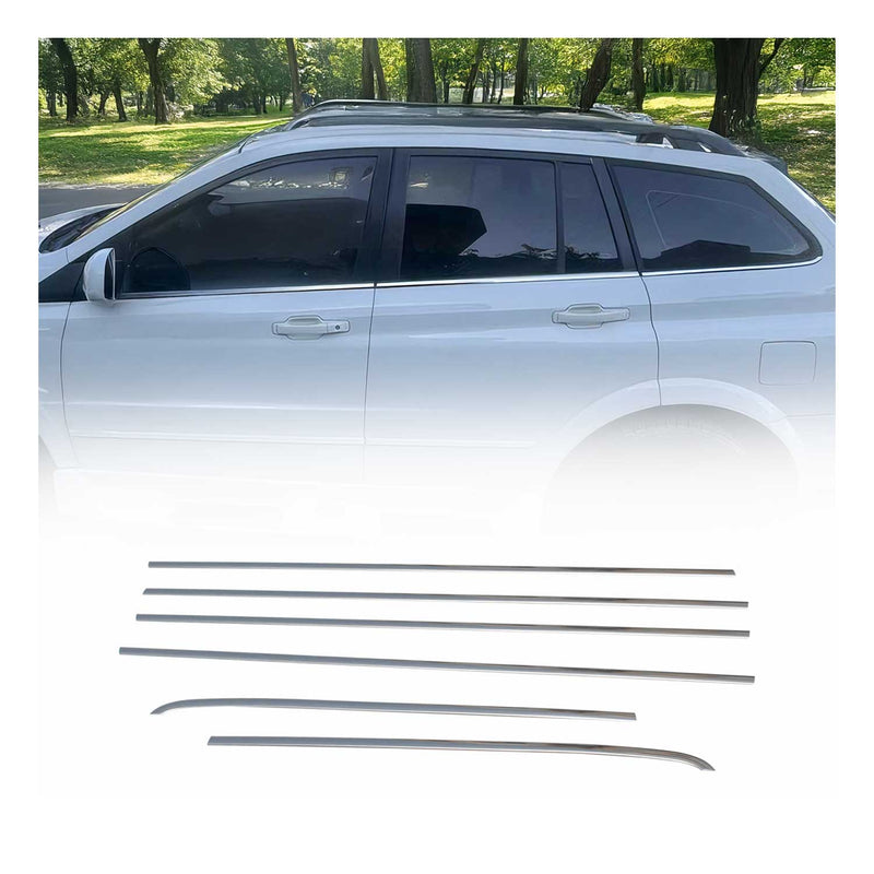 Garniture de Fenêtre pour Ssangyong Kyron 2007-2014 Acier Inox 6Pcs