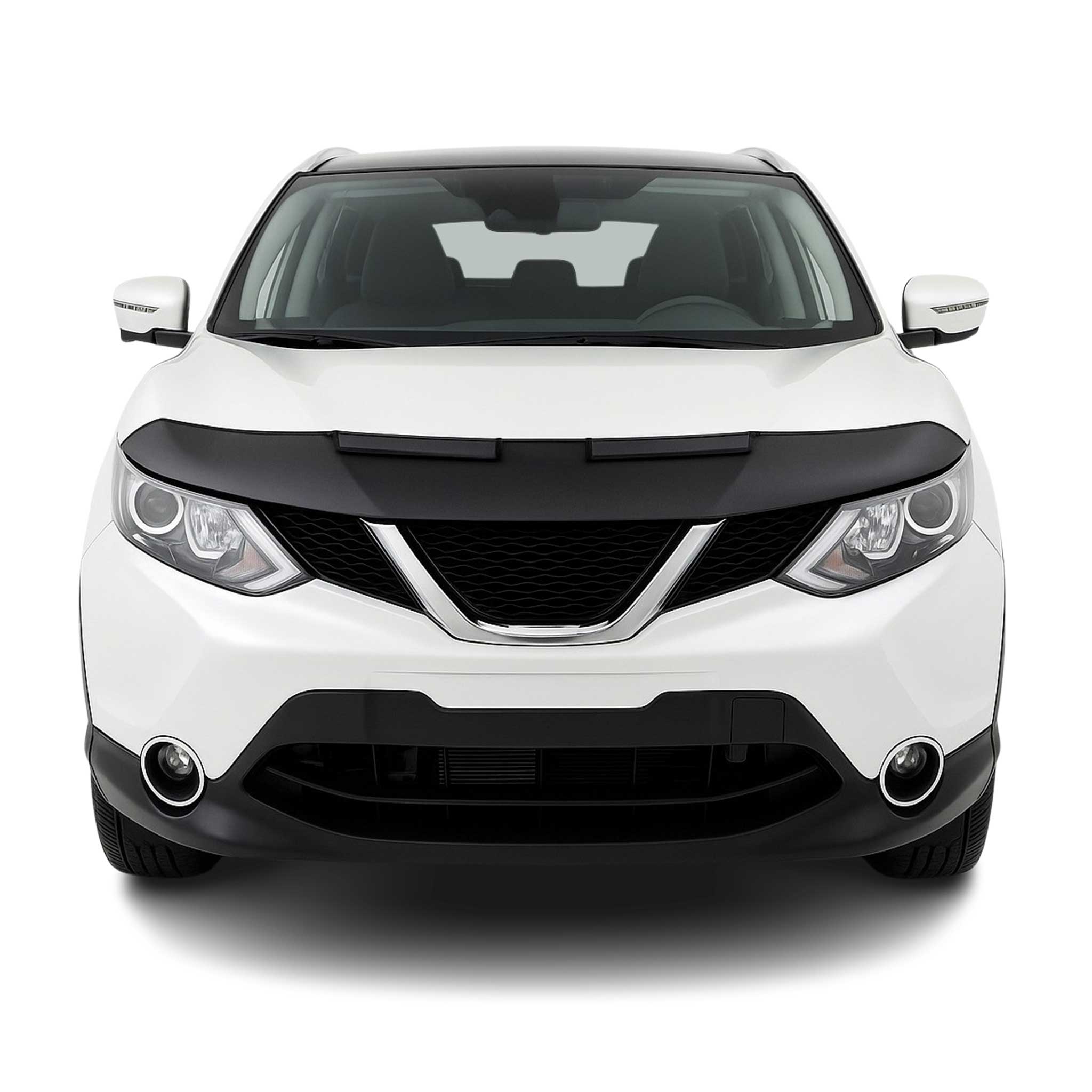 Protège Capot pour Nissan Qashqai 2014-2021 Masque de voiture vinyle Noir