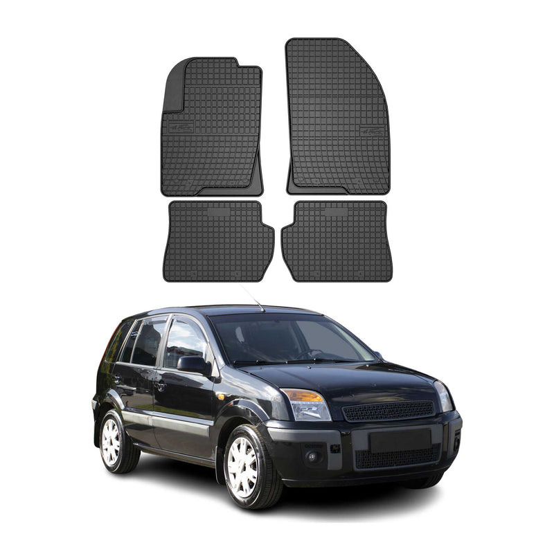 Tapis de Sol pour Ford Fusion 2002-2012 OMAC Noir Caoutchouc