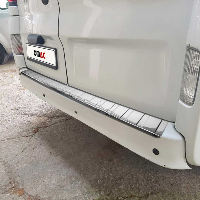 Protection Seuil de Pare-chocs Arriére Pour Renault Trafic 2014-2021 Acier