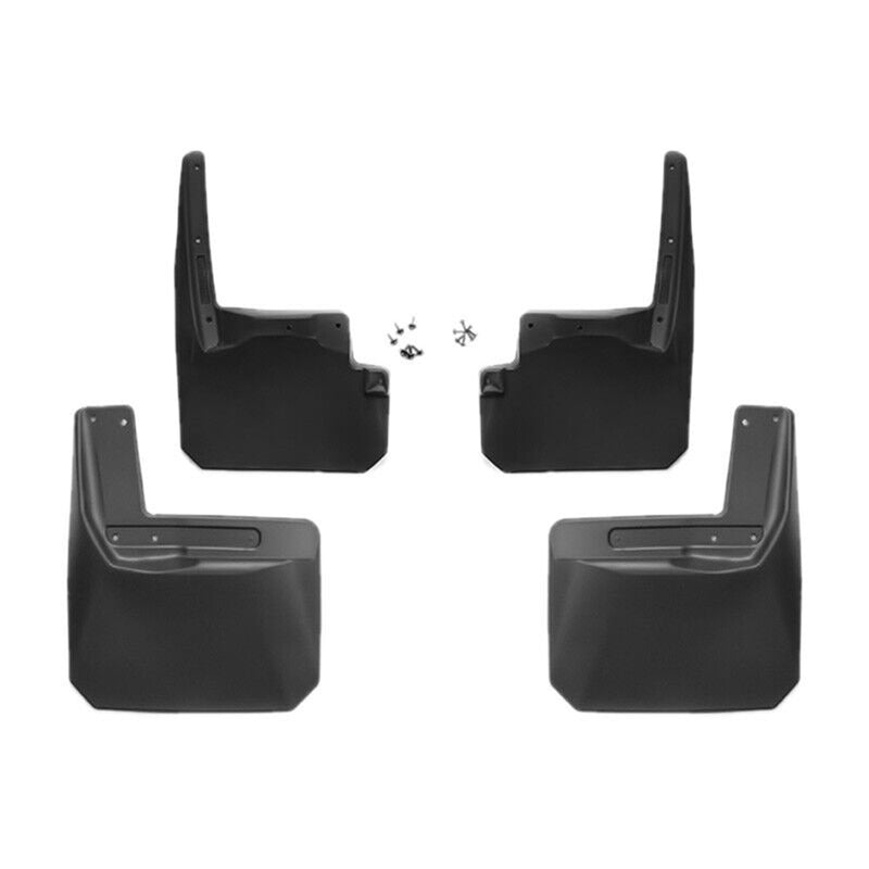 Bavettes Garde Boue pour Jeep Wrangler 2007-2018 Avant et Arrière Noir 4Pcs