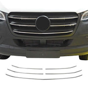Moulure de Grille de Calandre pour Mercedes Sprinter 2018-2026 Chromé Brossé 5x