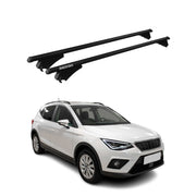 Tiger Barres de toit transversales pour Seat Arona 2017-2026 Noir