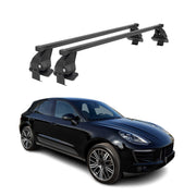 Barres Transversales Menabo pour Porsche Macan 2013-2018 Noir