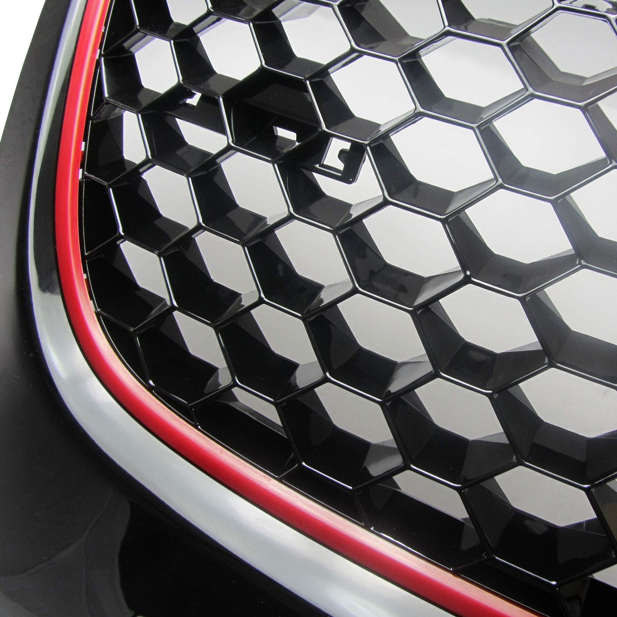 JOM Calandre pour VW Golf 5 Sport-Design Wabengitter ohne Emblem ABS Noir