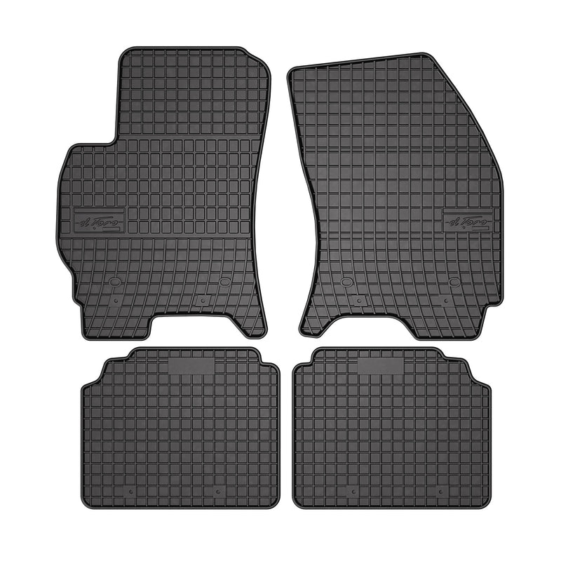 Tapis de Sol pour Ford Mondeo mk3 2000-2007 Caoutchouc Noir