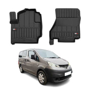 Tapis de Sol pour Nissan NV200 2014-2022 TPE Noir