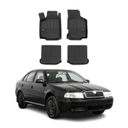 Tapis de Sol pour Skoda Octavia 1996-2010 TPE Noir