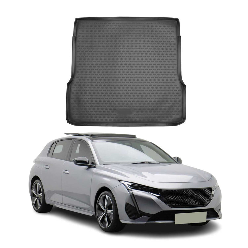OMAC Tapis de coffre pour Peugeot 308 2021-2024 sur mesure en caoutchouc