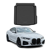OMAC Tapis de coffre pour BMW Serie 4 G22 G23 Coupé 2020-26 caoutchouc TPE Noir