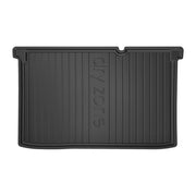 Tapis de coffre pour Opel Corsa D 2006-2014 3Portes Inférieur TPE Noir 1Pc