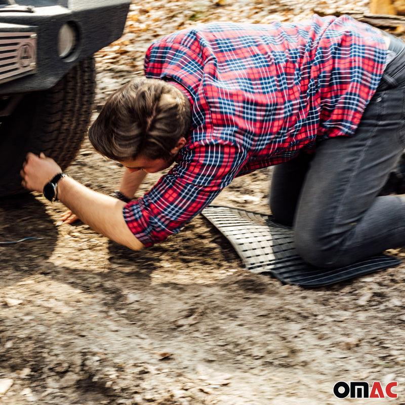 OMAC Tapis de Sol pour Toyota Corolla 2013-2019 Caoutchouc Noir