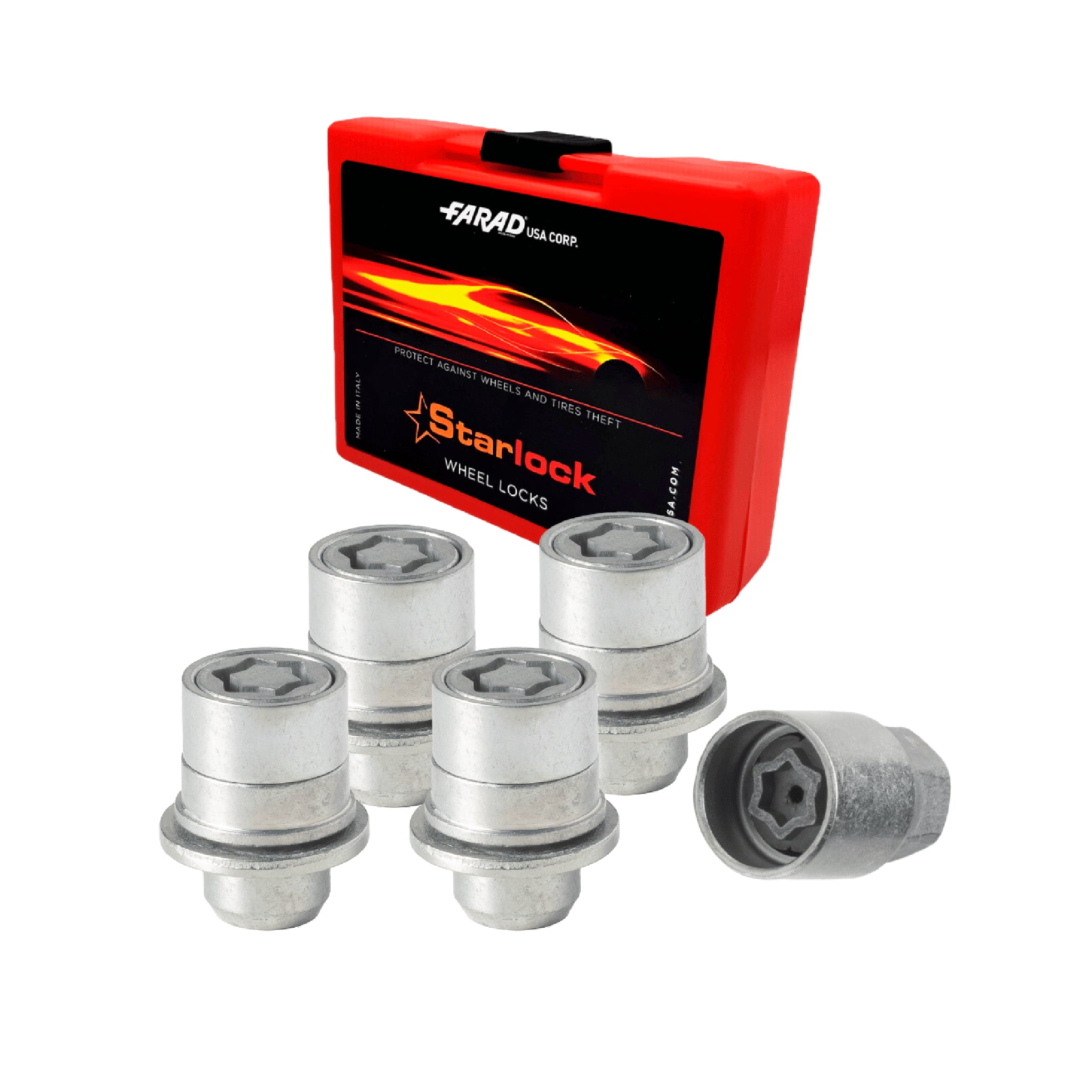 Vis de roue antivol pour Jaguar XJ 1968-2019 Acier Gris lot de 4 M12X1,5