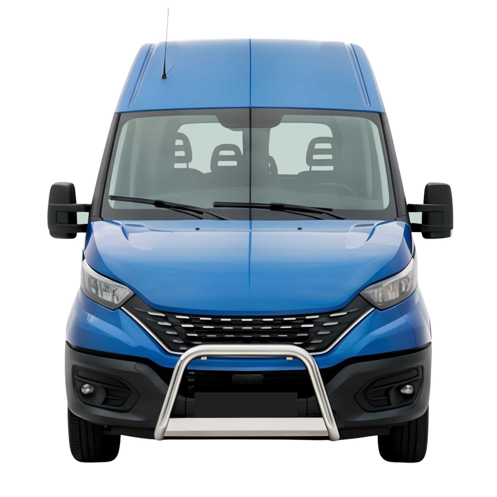 Pare-buffle Avant pour Iveco Daily 2019-2023 63 mm en Acier Gris