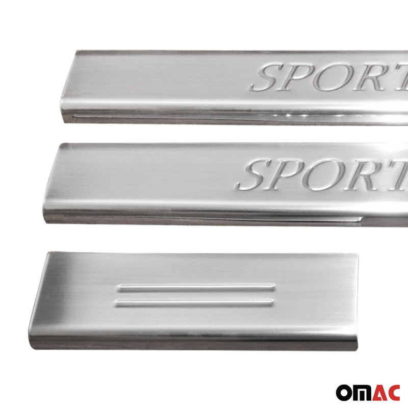 Couverture De Seuil De Porte Pour Range Rover Sport 2013-2025 Inox Chromé 4x