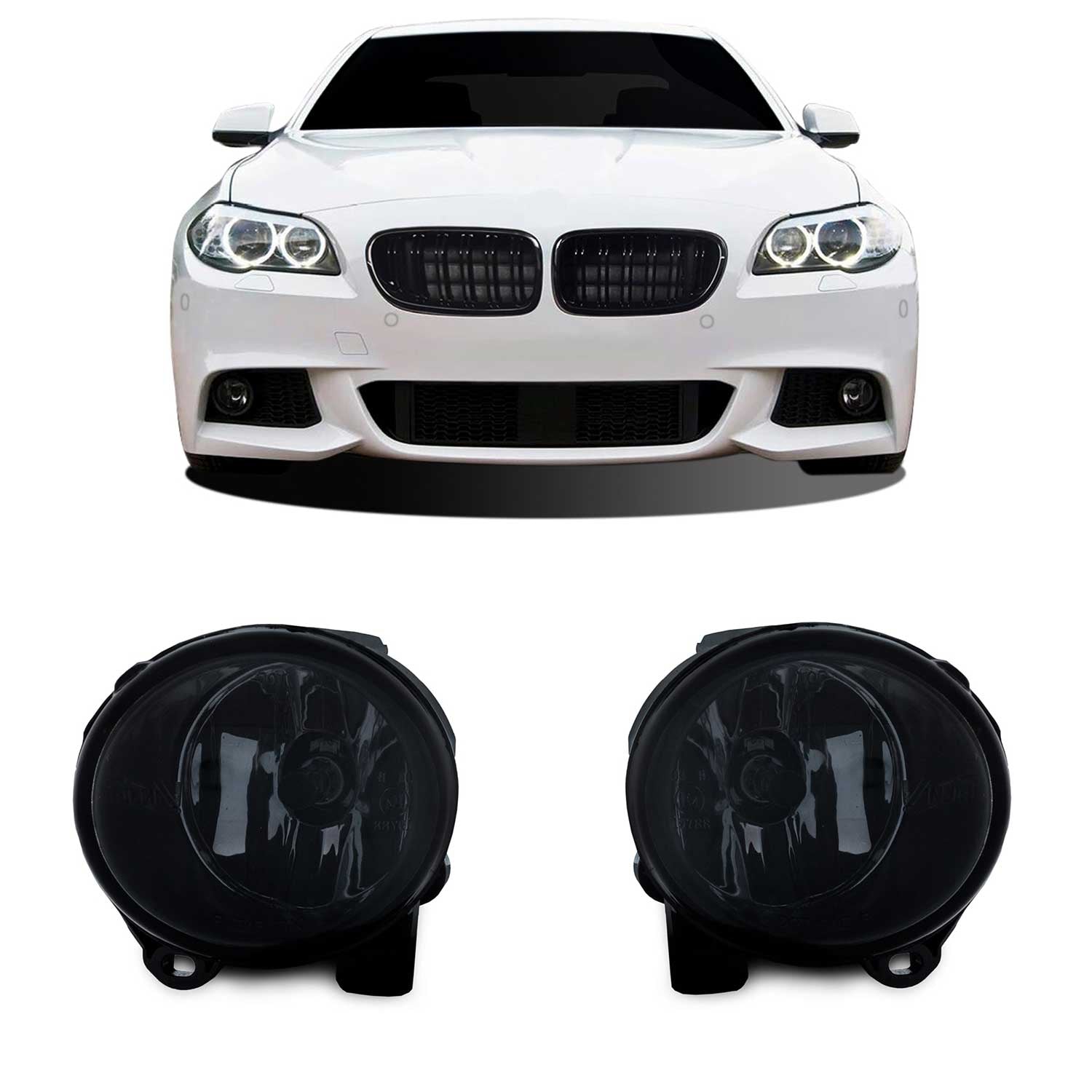 JOM Antibrouillard sombre pour BMW Series 5 F10 F11 F22 F23 E92 E93 F07 ab 2005