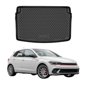 OMAC Tapis de coffre pour VW Polo mk6 GTI 2022-2026 Facelift Supérieur TPE Noir