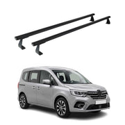 Barres de toit transversales pour Renault Kangoo III 2021-2026 Aluminium Noir 2x