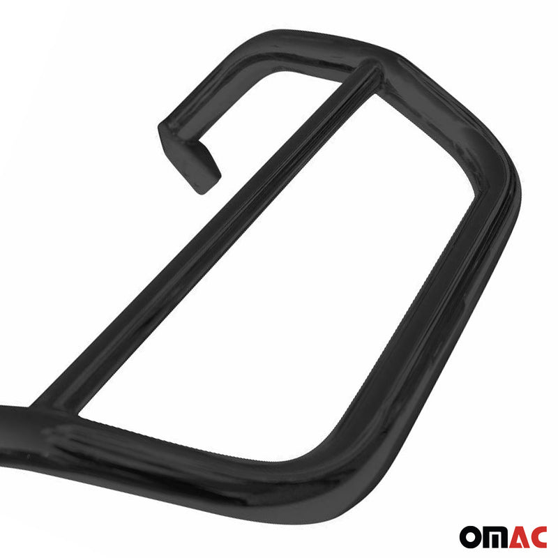 Pare-Buffle Avant Pour Kia Sportage 2010-2015 Acier Inoxy Noir