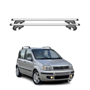 Barres de toit transversales pour Fiat Panda 169 Cross 2003-2015 90kg Alu