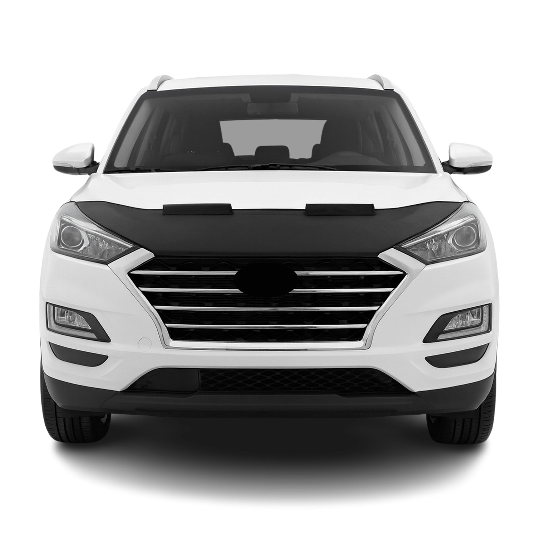 Protège Capot pour Hyundai Tucson 2015-2020 Masque de voiture vinyle Noir
