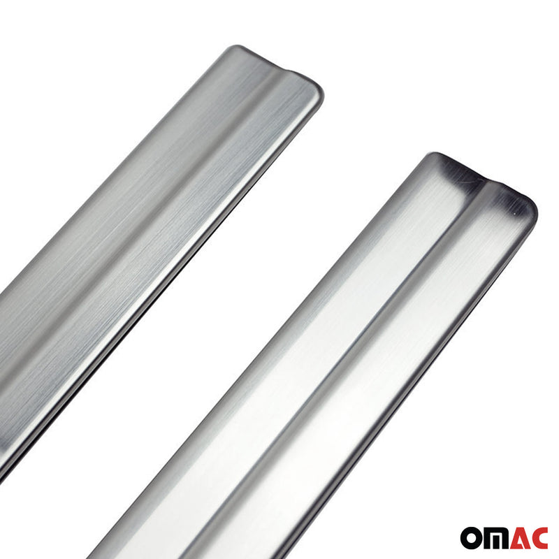 Seuils de porte pour Nissan Juke 2010-2019 en acier inox Chromé