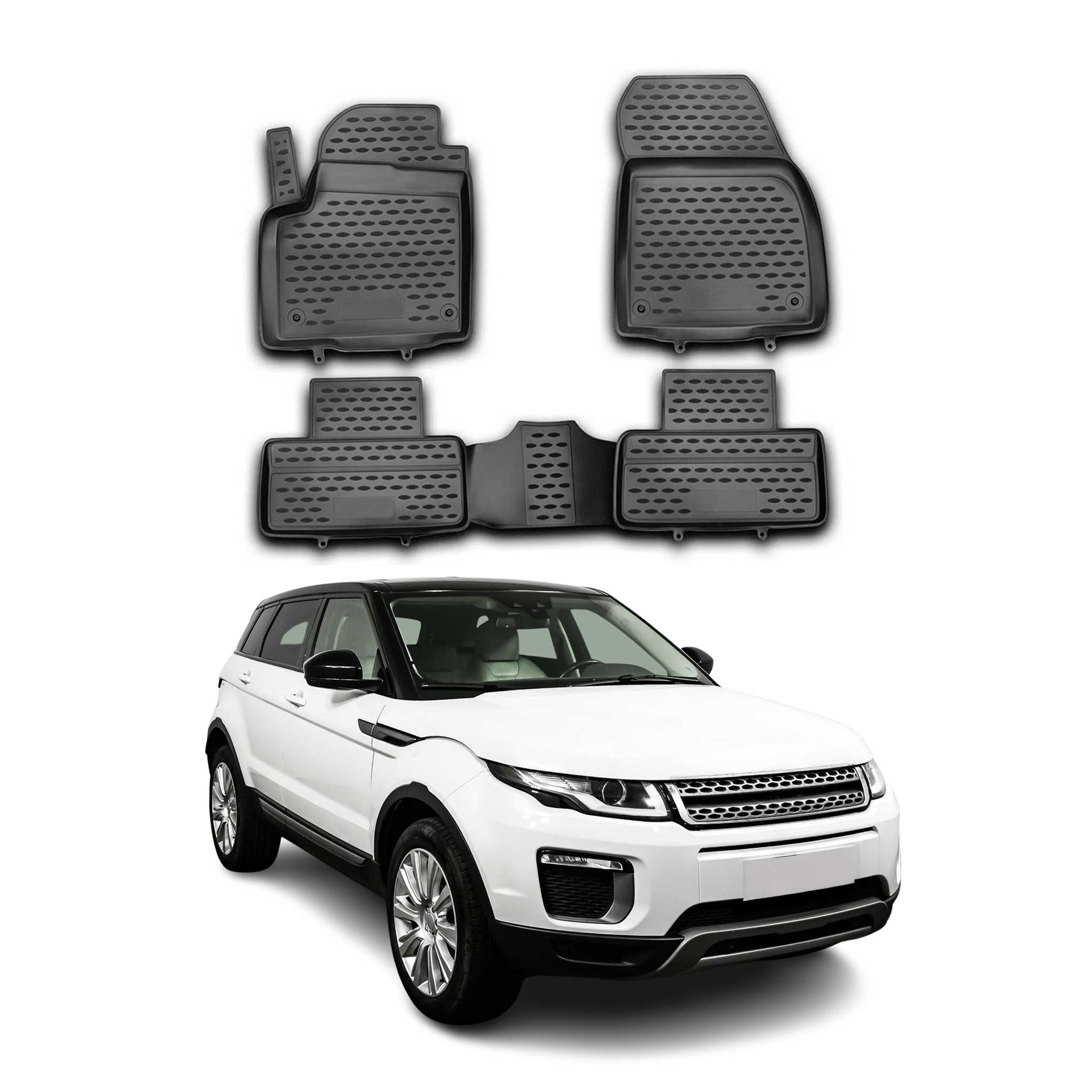 OMAC Tapis de sol pour Land Rover Range Rover Evoque L538 2011-2019 caoutchouc