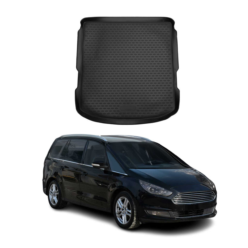 Tapis de Coffre pour Ford Galaxy 2015-2022 TPE Noir