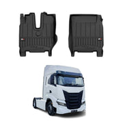 Tapis de Sol pour Iveco S-Way 2019-2026 TPE Noir