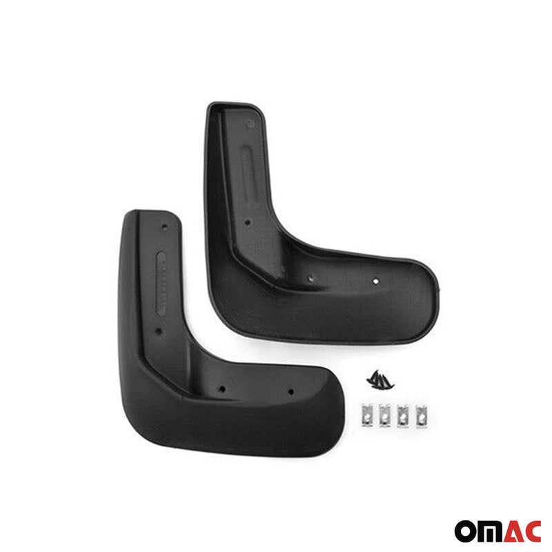 Bavettes Garde Boue pour VW Jetta 2010-2018 Avant et Arrière Plastique Noir 4Pcs