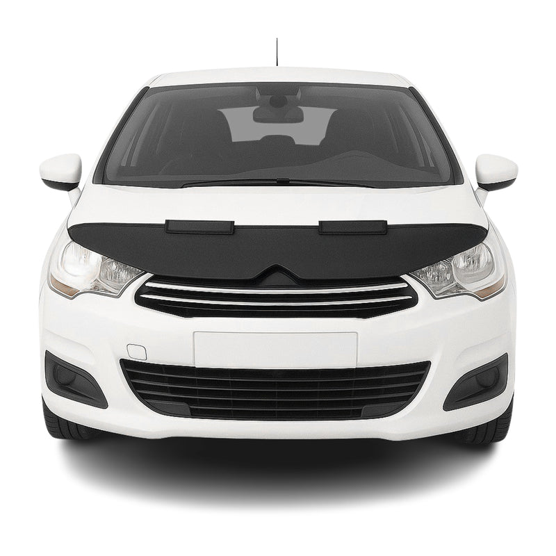 Protège Capot pour Citroen C4 2010-2020 Masque de voiture vinyle Noir
