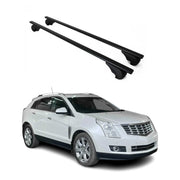 Barres de toit Transversales pour Cadillac SRX 2005-2009 Fer Noir